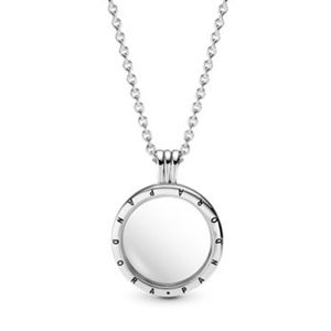 Pandora Medium floating locket necklace with charms